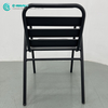 Aluminum Outdoor Furniture Garden Dining Chair High Quality Metal Frame Leisure Chair All Weather Single Chair for Home Patio Courtyard