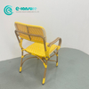 High Quality Factory Direct Garden Rattan Chair Aluminum Frame Dining Chair Patio Armrest Chair for Home Courtyard