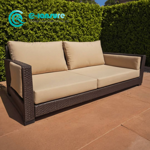 Factory Direct Outdoor Furniture Garden Sofa Cushion And Cover Weather Resistant Fabric Cushion Pillow For Patio Furniture Use