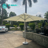 Simple Style Wholesale Outdoor Umbrella 3 Meters Square Sunshade Beach Parasol with All Weather Fabric for Home Garden Villa