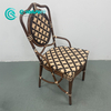 Wholesale Quality Aluminum Frame Dining Furniture Handwoven Rattan Chair Garden Leisure Chair for Home Hotel Restaurant