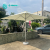 Simple Style Wholesale Outdoor Umbrella 3 Meters Square Sunshade Beach Parasol with All Weather Fabric for Home Garden Villa