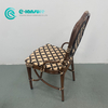 Wholesale Quality Aluminum Frame Dining Furniture Handwoven Rattan Chair Garden Leisure Chair for Home Hotel Restaurant