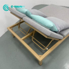 Wholesale Outdoor Daybed Quality Aluminum Frame Double Sun Lounger Poolside Chaise Lounge Chair with Waterpfoor Cushion For Villa Home