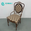 Wholesale Quality Aluminum Frame Dining Furniture Handwoven Rattan Chair Garden Leisure Chair for Home Hotel Restaurant