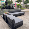 Quality Outdoor Garden Furniture Aluminum Frame Sofa With Waterproof Cushion Leisure Garden Seating for Patio