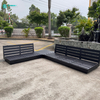 Quality Outdoor Garden Furniture Aluminum Frame Sofa With Waterproof Cushion Leisure Garden Seating for Patio